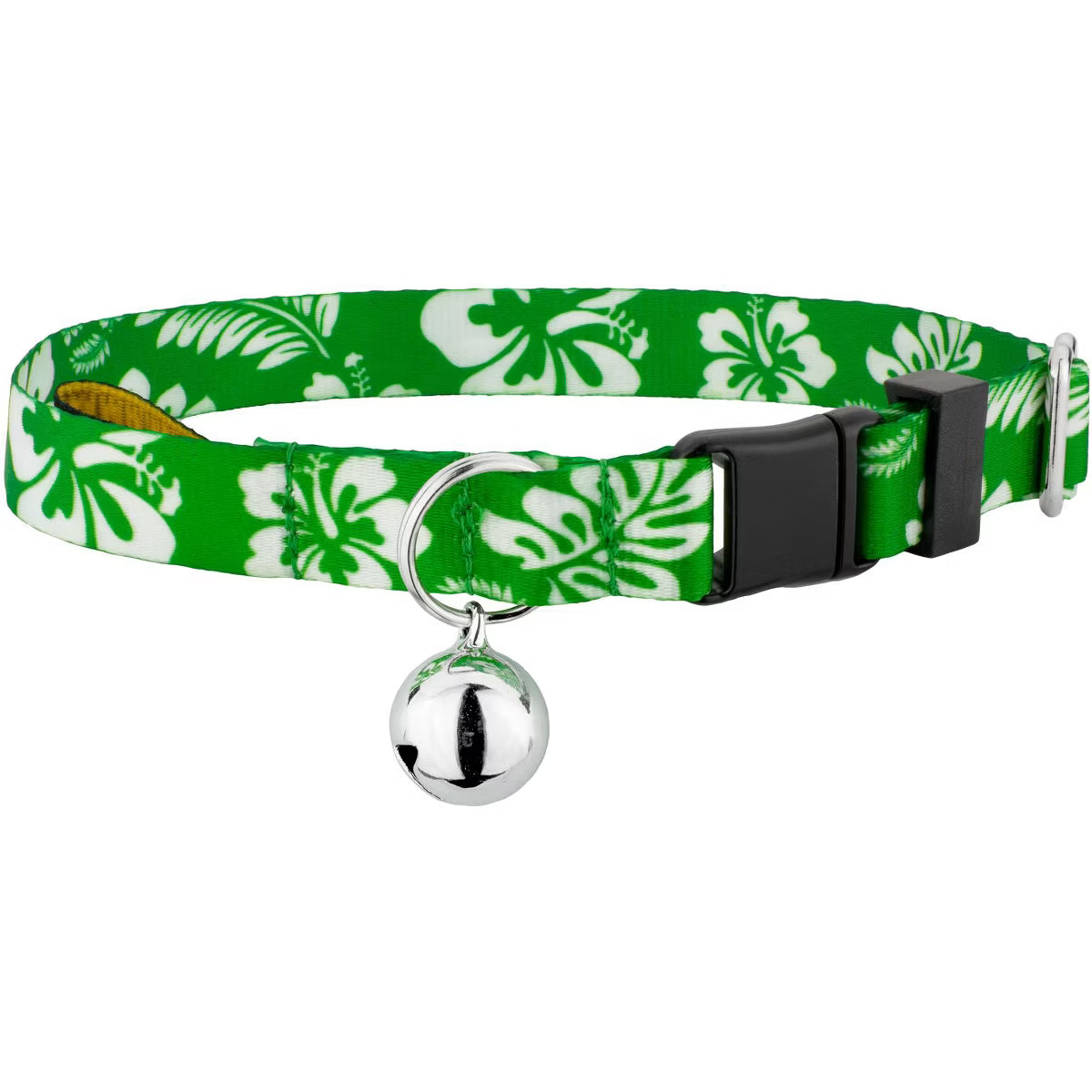 Kelly Green Hawaiian Cat Collar