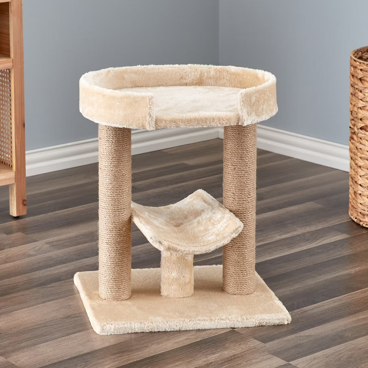Beige Cat Scratching Post Cat Furniture