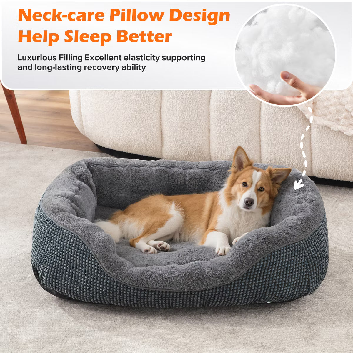 Cozy Small Dog & Cat Bed