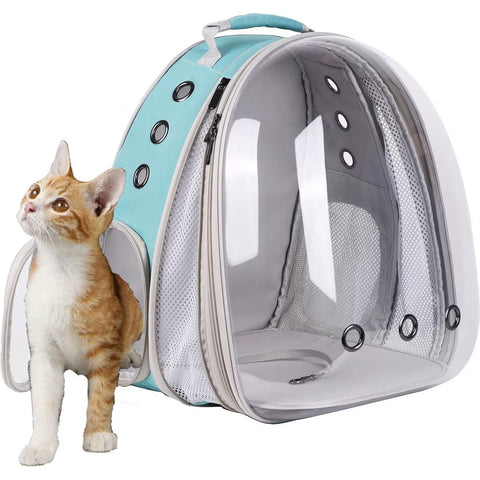 Bubble Cat Backpack Carrier  Green