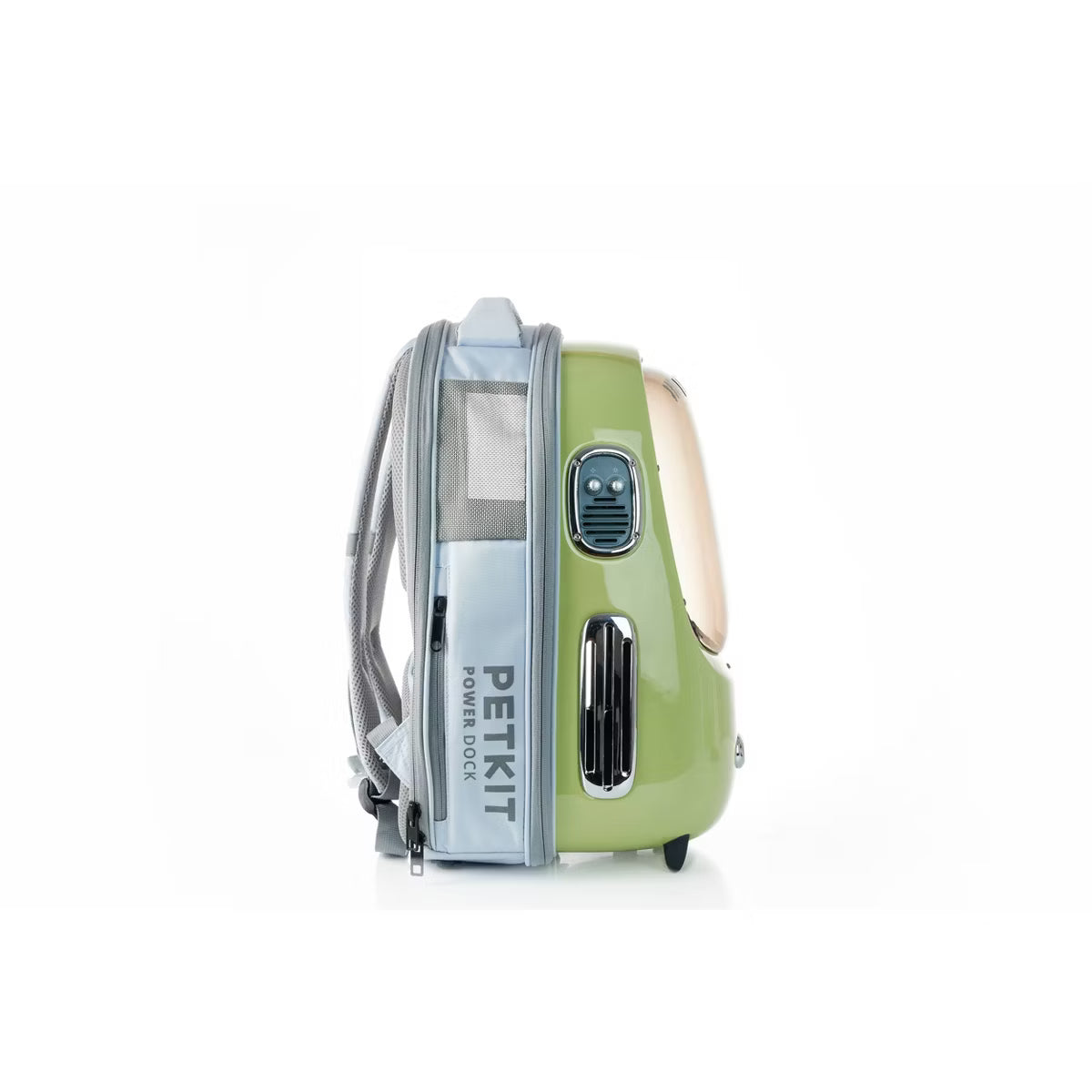 Small Breezy Dome Dog and Cat Backpack Carrier Green