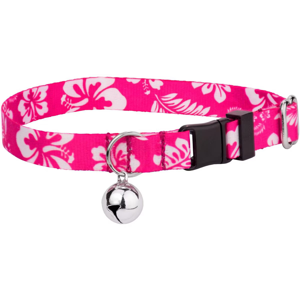 Pink Hawaiian Cat Collar