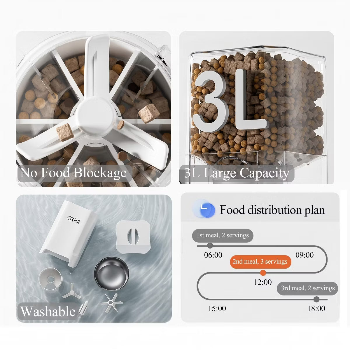 3L Smart WIFI Automatic Pet Feeder