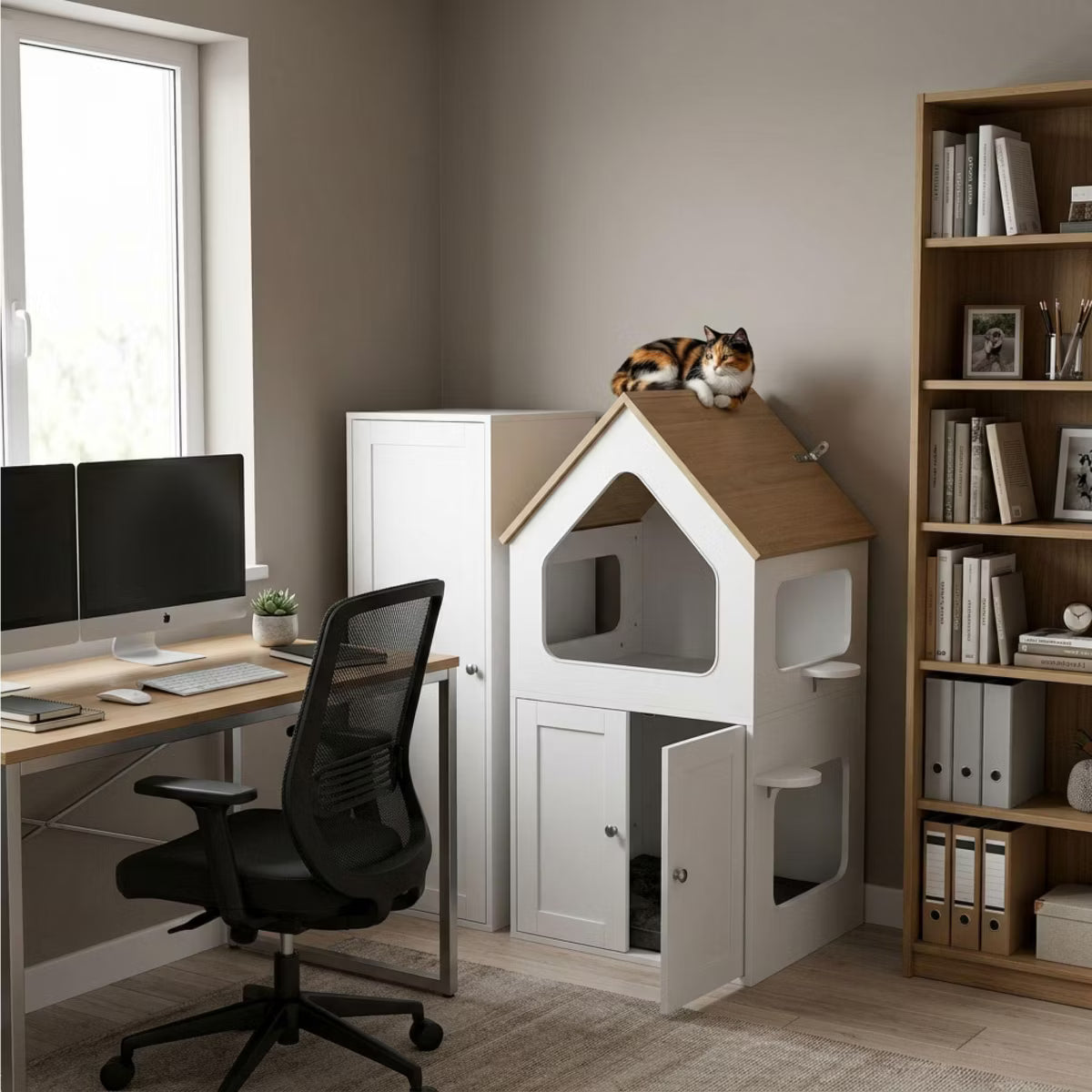 2-Story Cat House