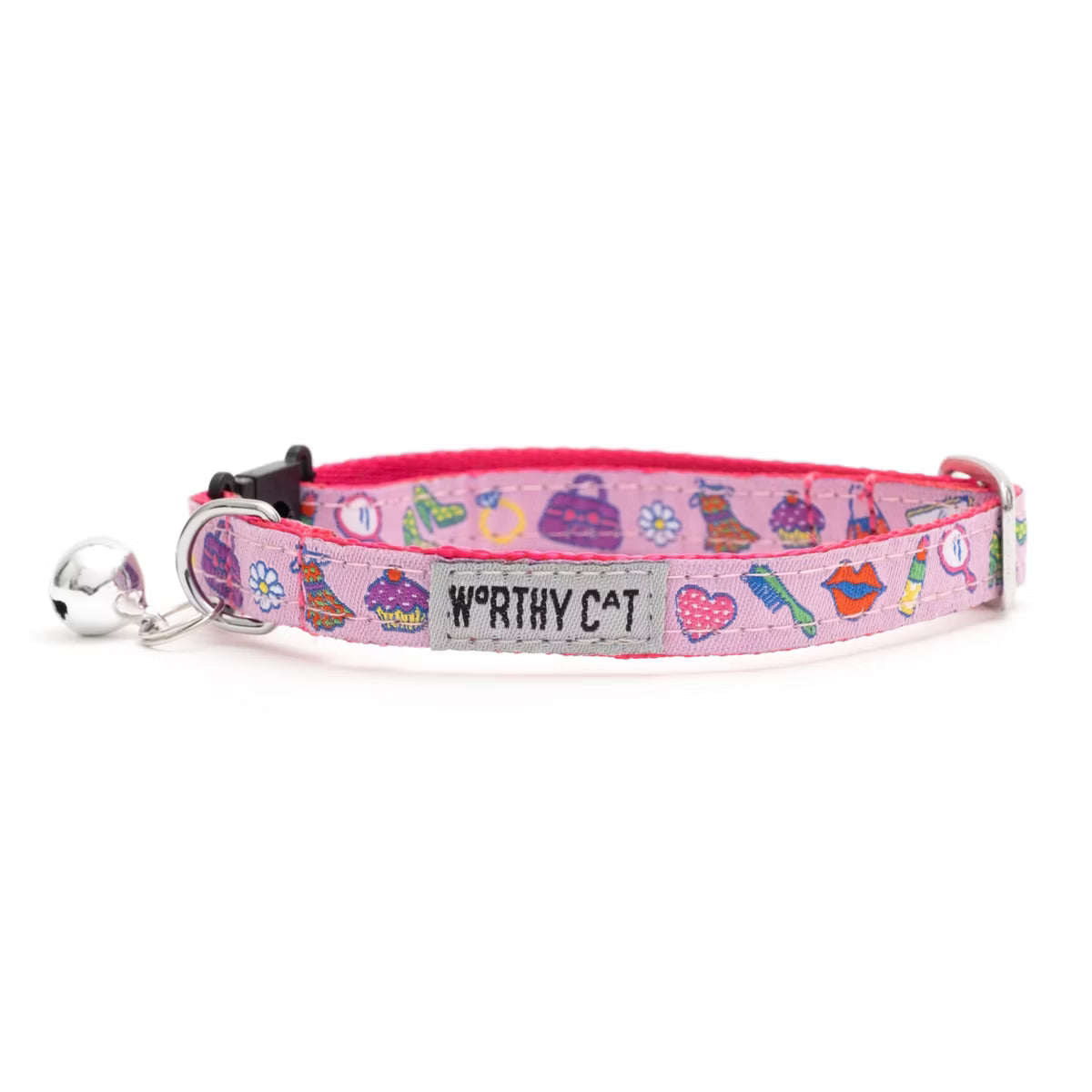 Breakaway Adjustable Cat Collar Pink One Size