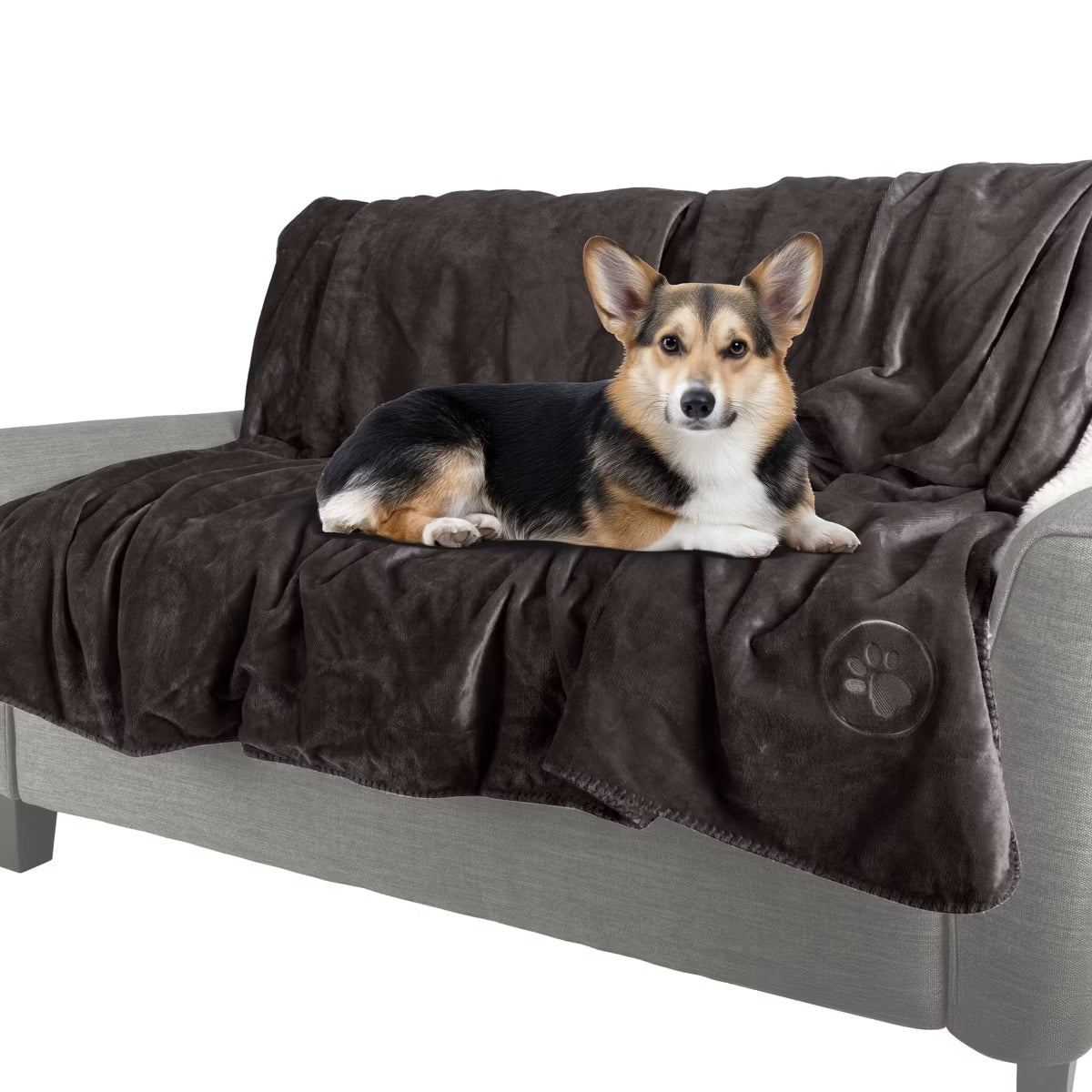 50x60in Waterproof Dog Blanket, Charcoal