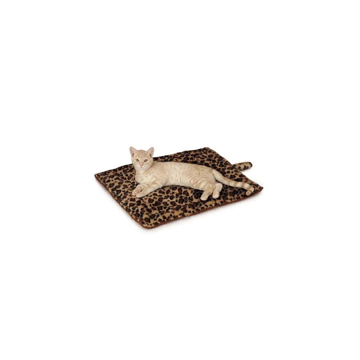 Warming Thermal Cat Mats - Brown Leopard